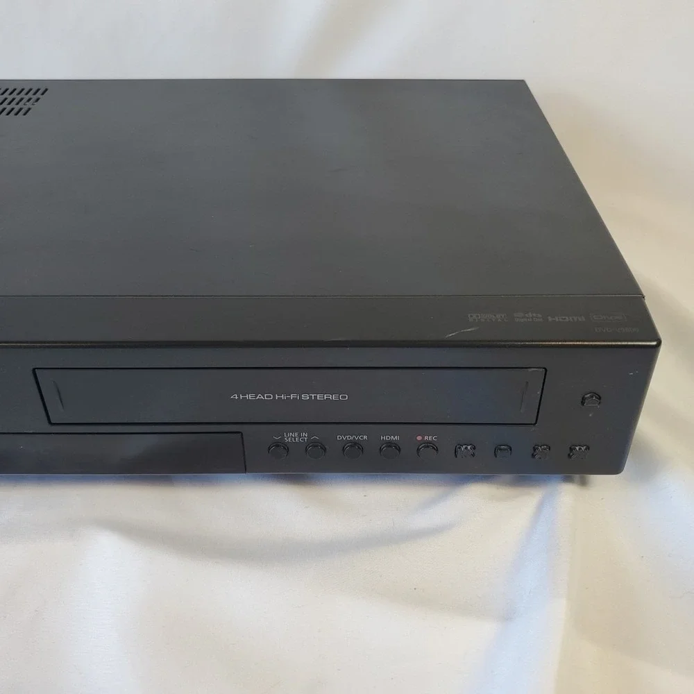 Samsung DVD-V9800 HDMI VCR/DVD Combo Player No Remote DOES NOT READ DVDS - READ